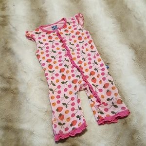18-24 Kickee lotus berries tank romper